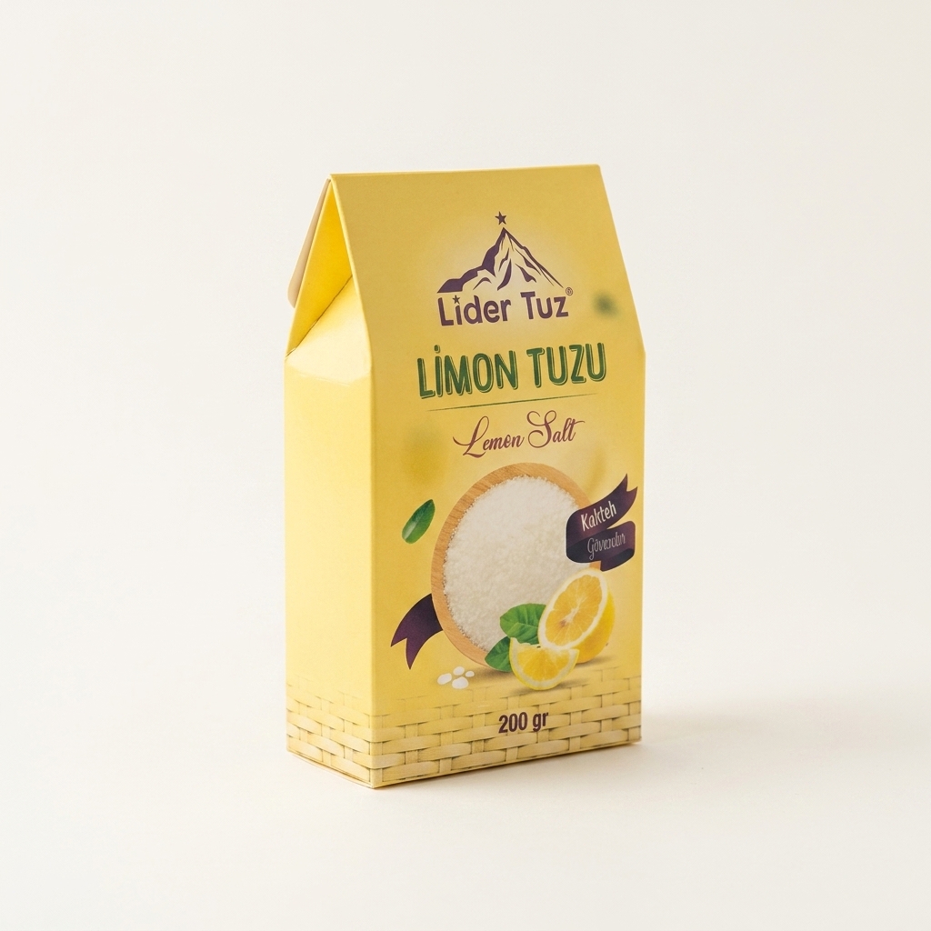 Limon Tuzu Öğütülmüş Halde